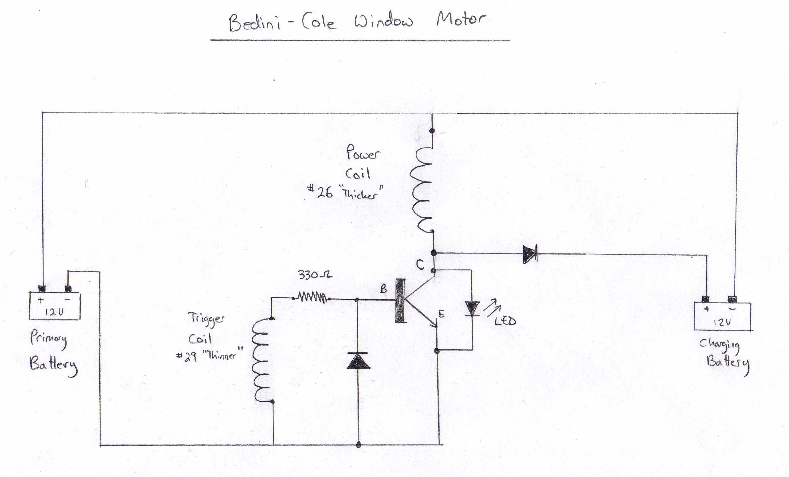 Bedini  U2013 Cole Window Motor  U2013 Gestalt Reality