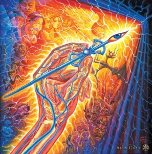 Alex Grey - Artist Hand