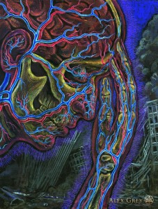 Alex Grey - Man Thinking