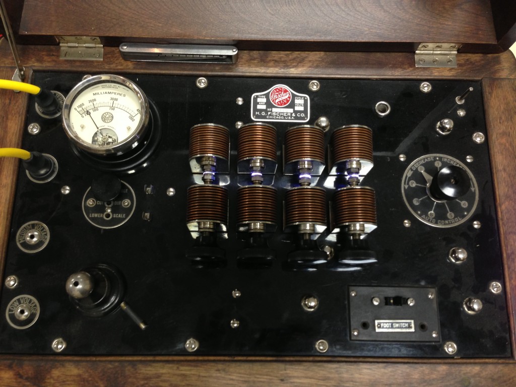 1920 Fischer Diathermy Machine - Tesla Dollard Mark McKay