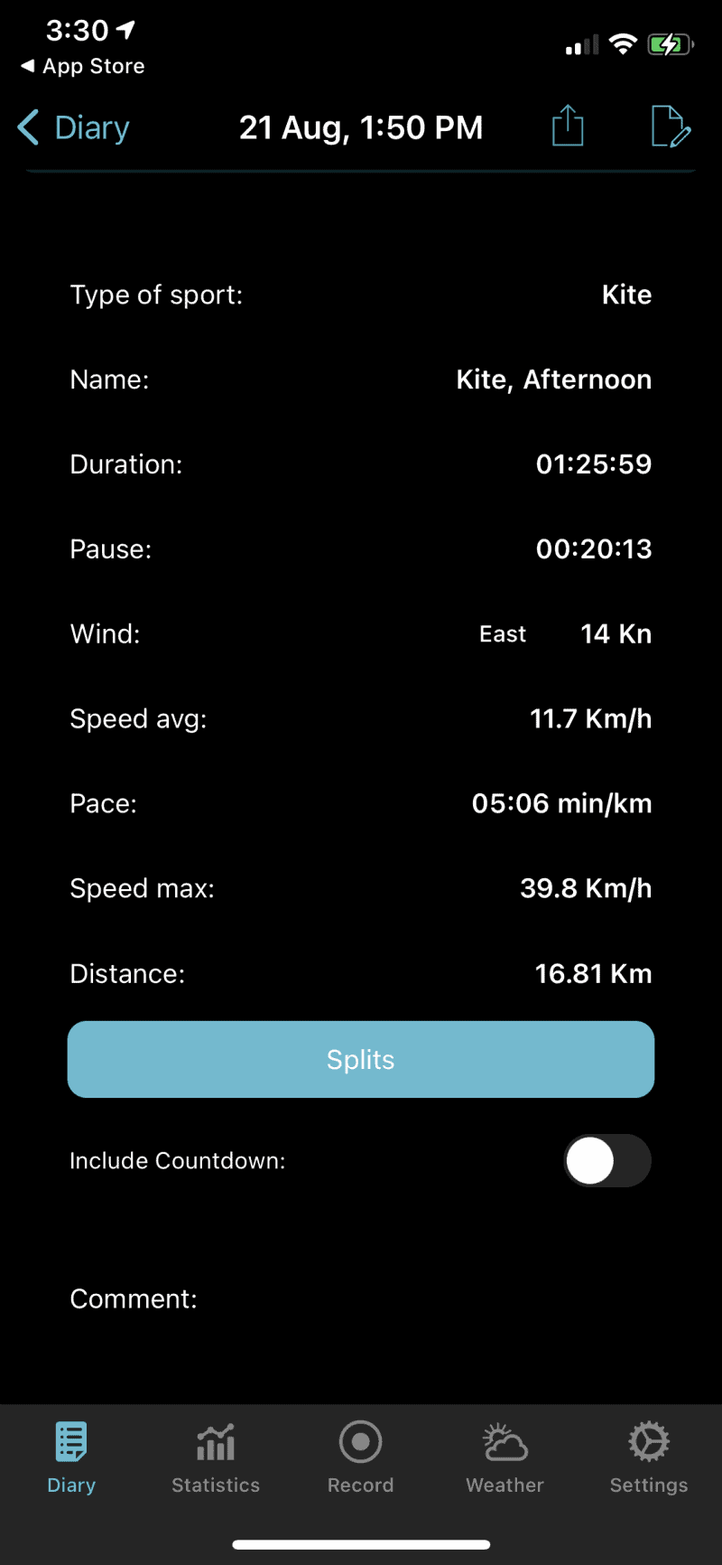 Apple Watch Kiteboarding Apps compared Freeride Gestalt Reality